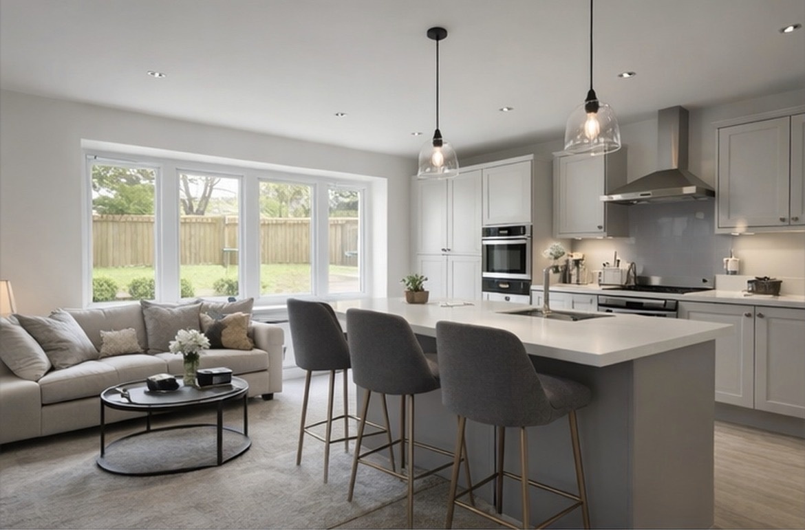 Modern interior finish